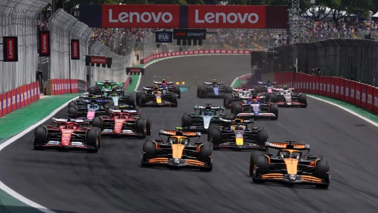 Norris wins Sao Paulo sprint to cut Verstappen's F1 lead