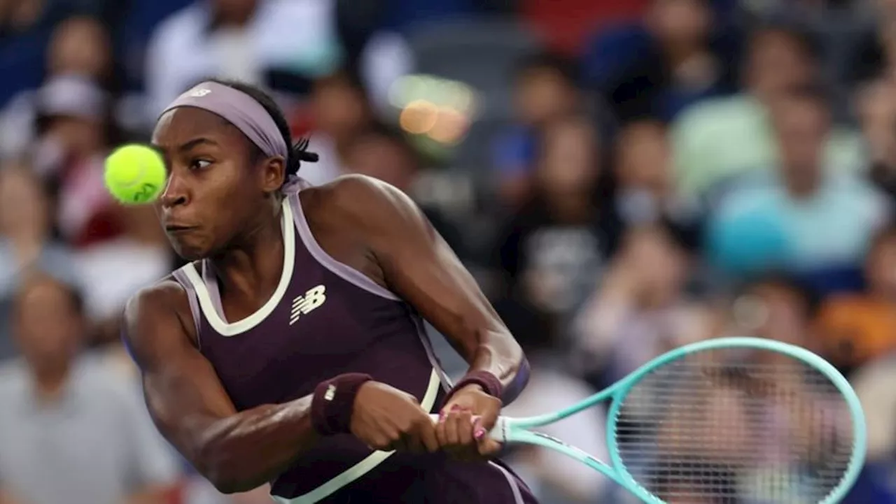 WTA Finals in Saudi Arabia can help 'open doors', says Gauff