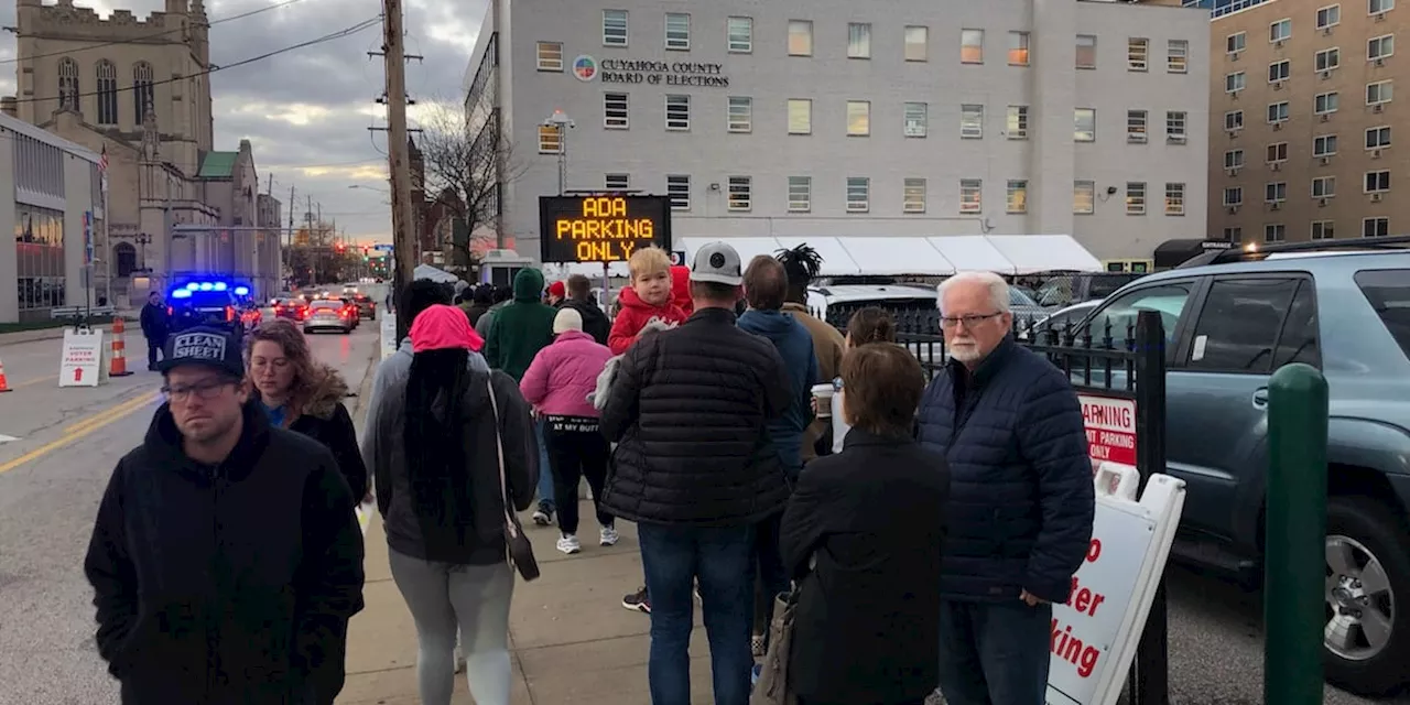 Cuyahoga County early voters break record ahead of Election Day