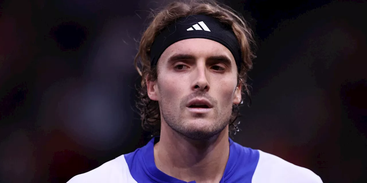 Crollo Tsitsipas, non ci sarà alle Atp Finals di Torino: non accadeva da 5 anni!