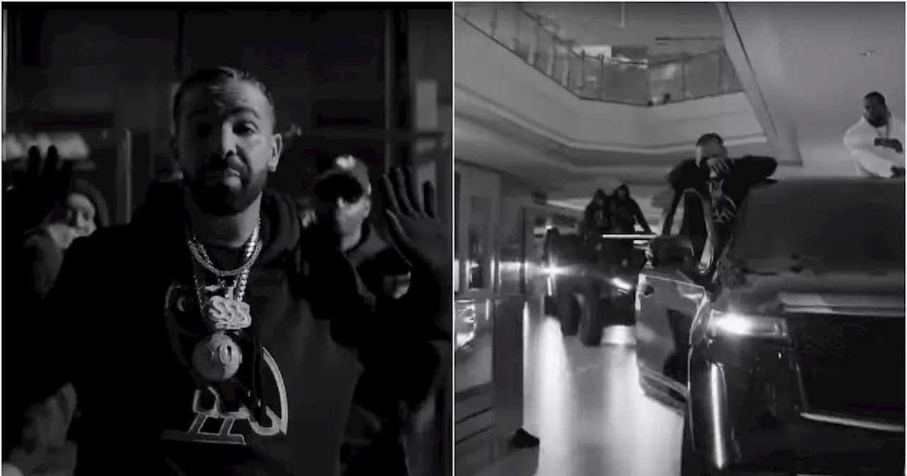 Drake shoots new music video for ‘No Face’ in Toronto mall