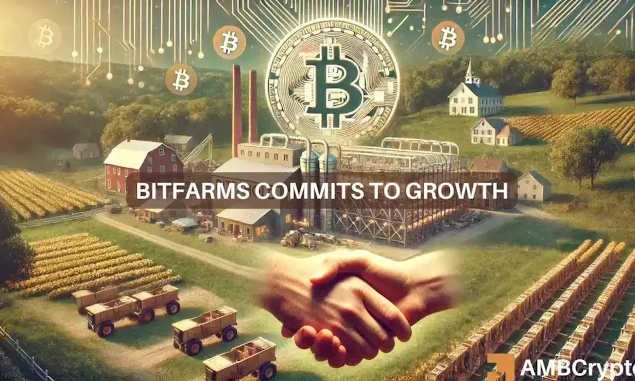 Bitcoin miner Bitfarms partners with Stronghold to expand its operations