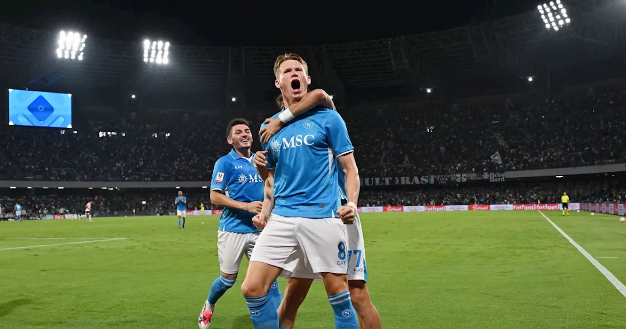 Napoli fans rally against 'bulls***' Scott McTominay myth