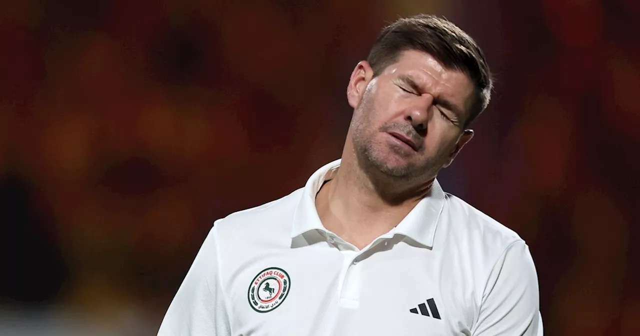 Steven Gerrard addresses Ettifaq crisis with sack 'expected' amid Rangers swirls