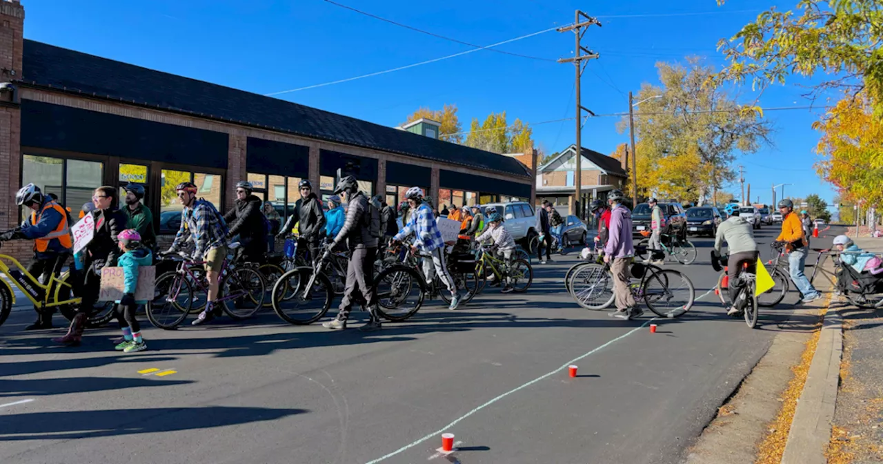 Denver cyclists rally for protected bike lane on E. 29th Avenue