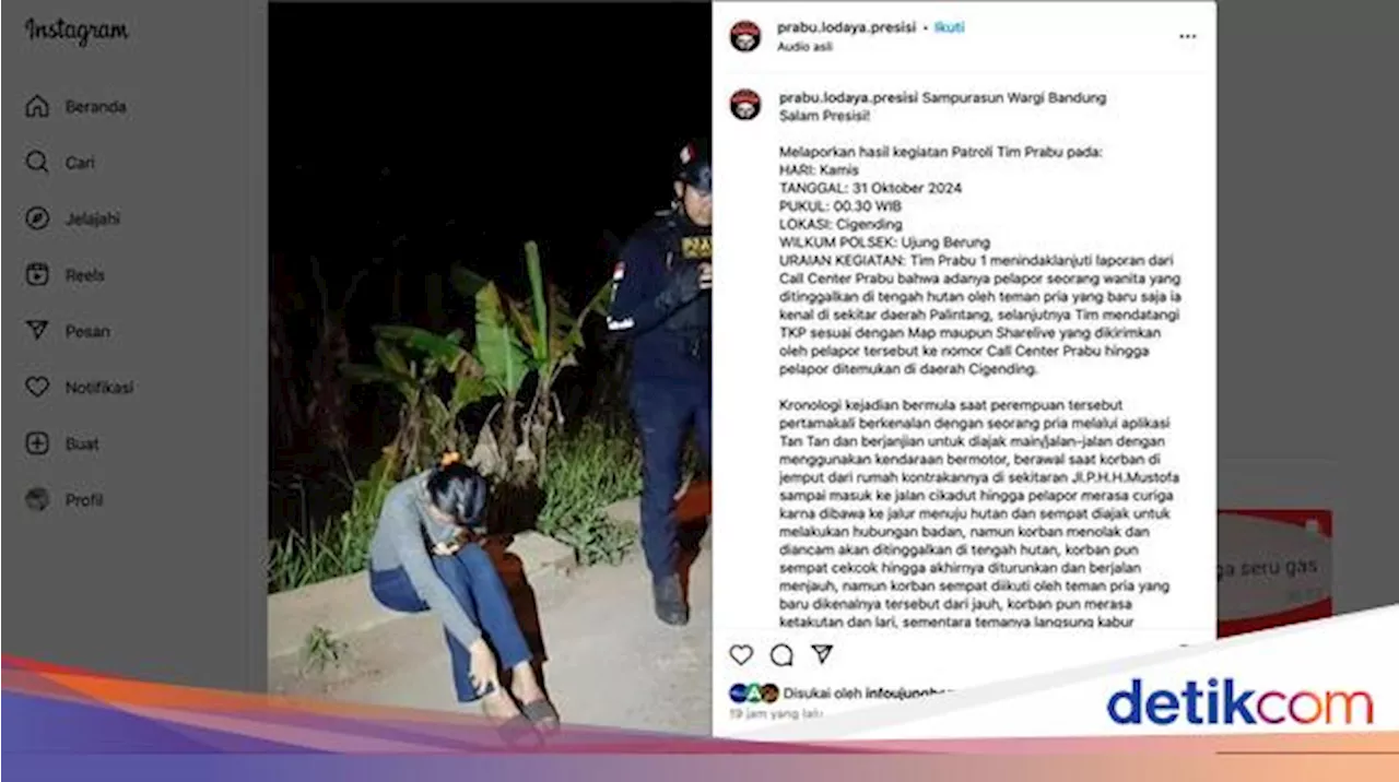 7 Fakta Tim Prabu Selamatkan Wanita yang Akan Diperkosa di Hutan