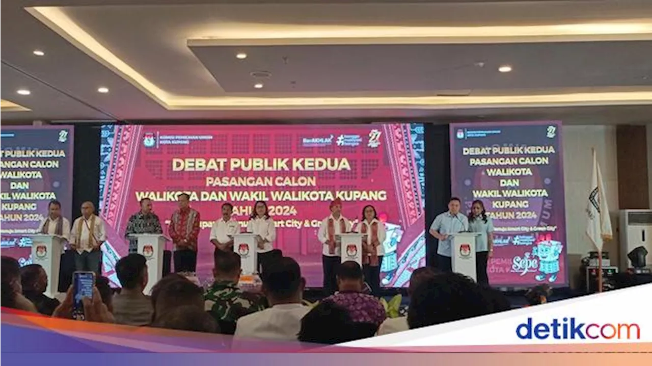 Debat Kedua Pilwalkot Kupang, Jonas Sindir Jeriko soal Smart City