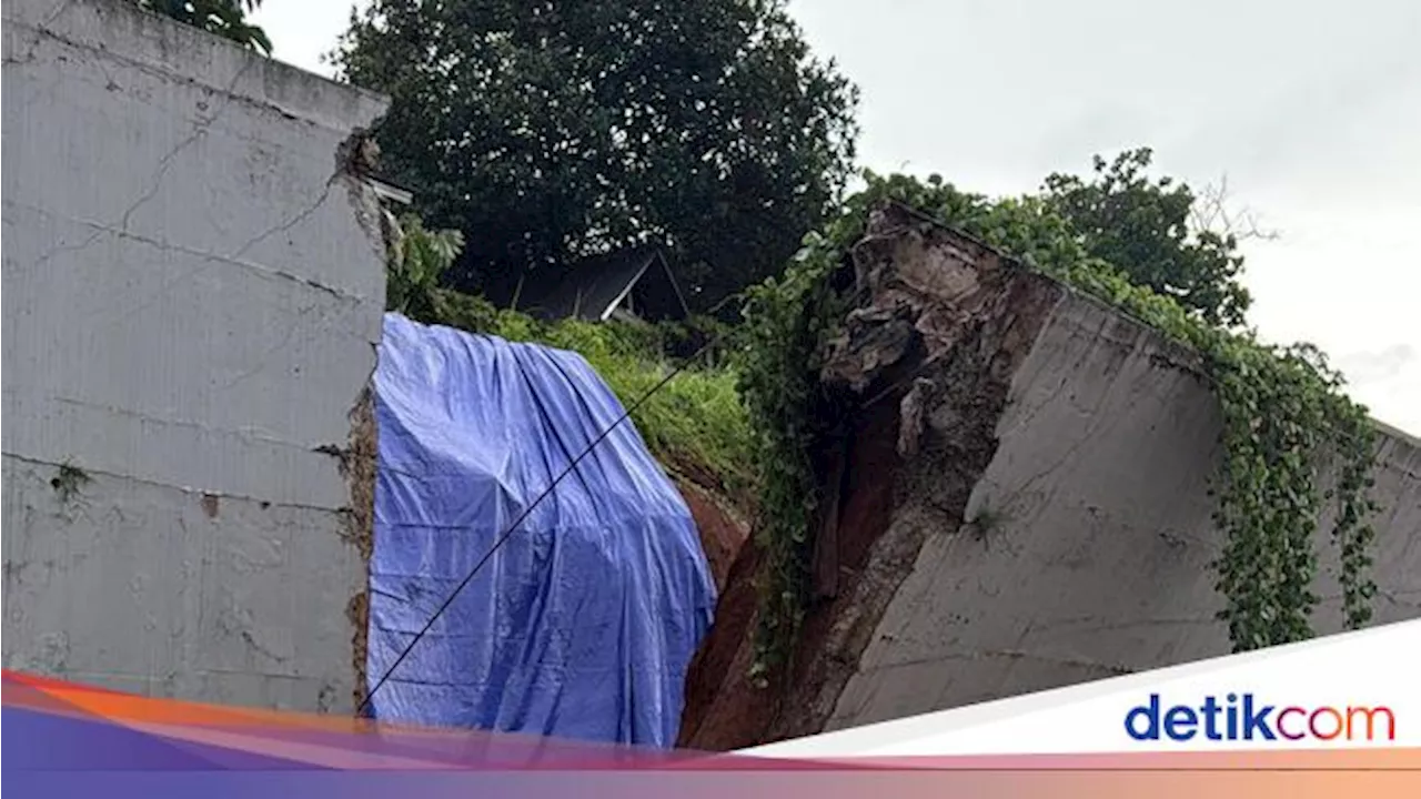 Begini Kondisi Lalin Tol Serpong-Cinere Usai Tembok Penyangga Ambruk