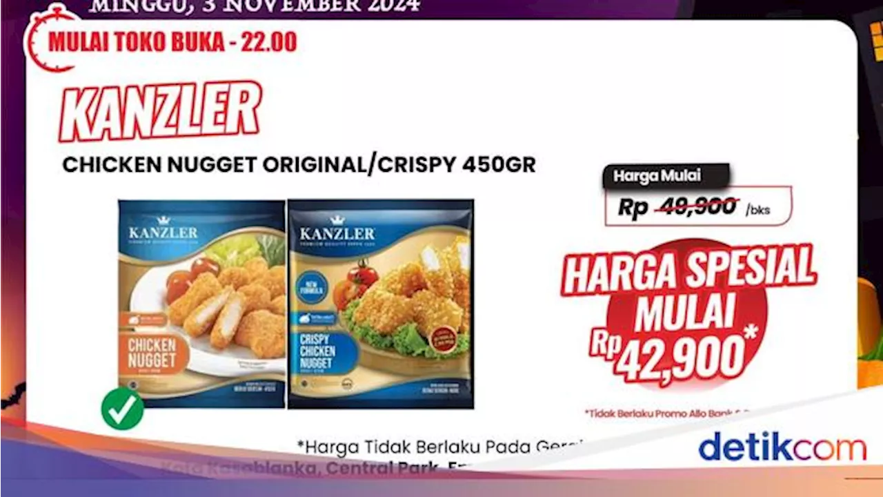 Chicken Nugget Kanzler Diskon Gede-gedean di Transmart Full Day Sale