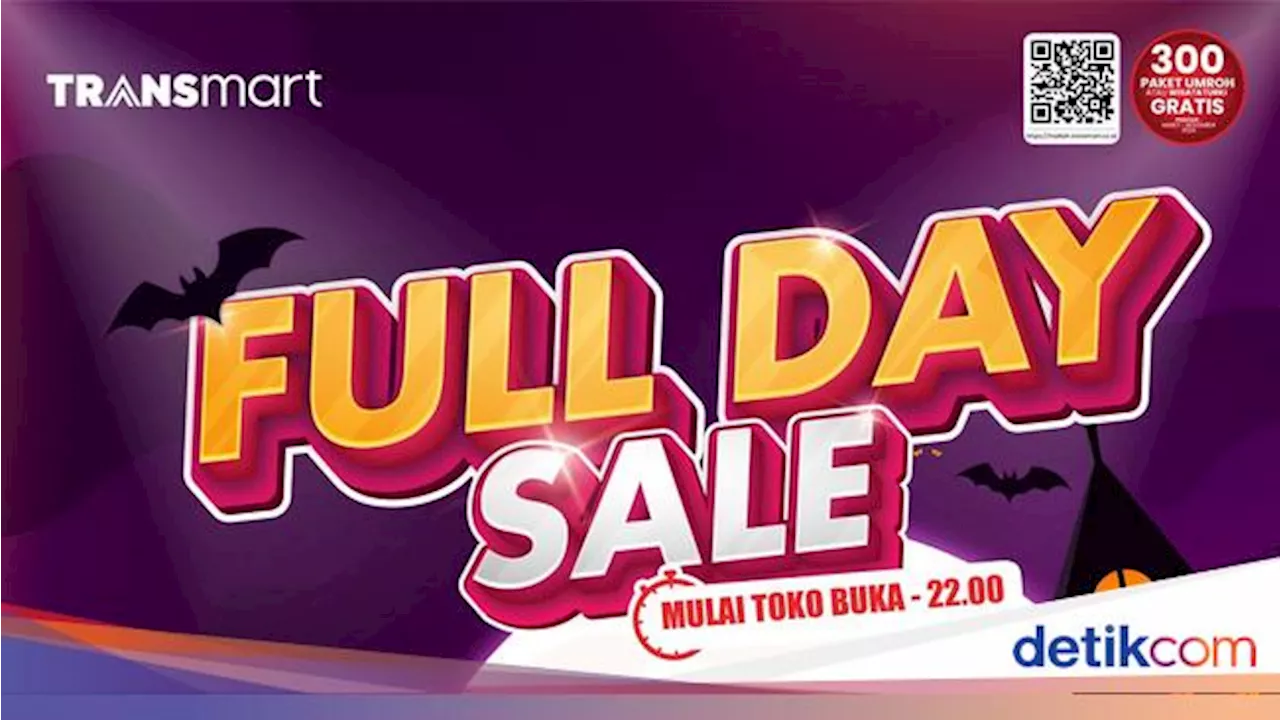 Wow! Besok Ada Transmart Full Day Sale, Diskon Melimpah 50% + 20%