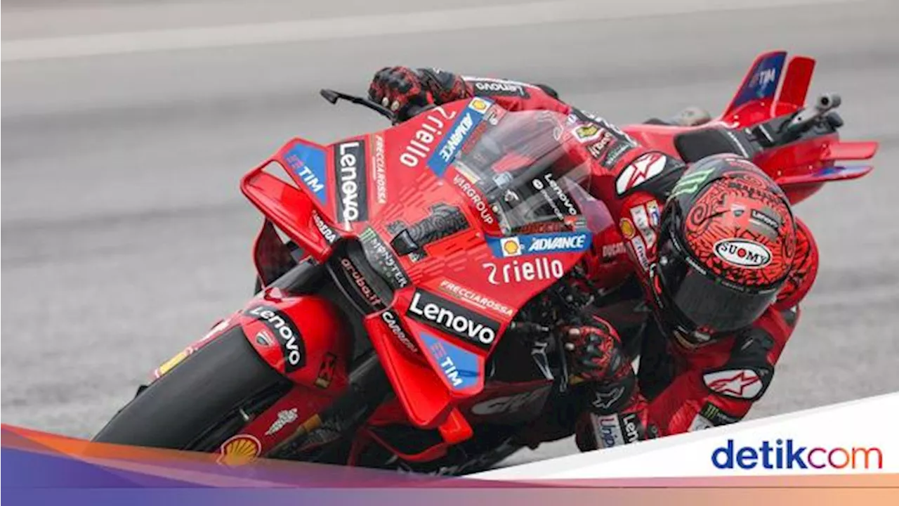 Hasil Kualifikasi MotoGP Malaysia 2024: Bagnaia Pole, Martin Kedua