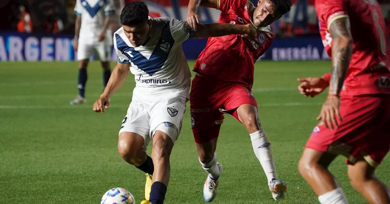 Tremendo final: a Vélez se le escapó ante Argentinos