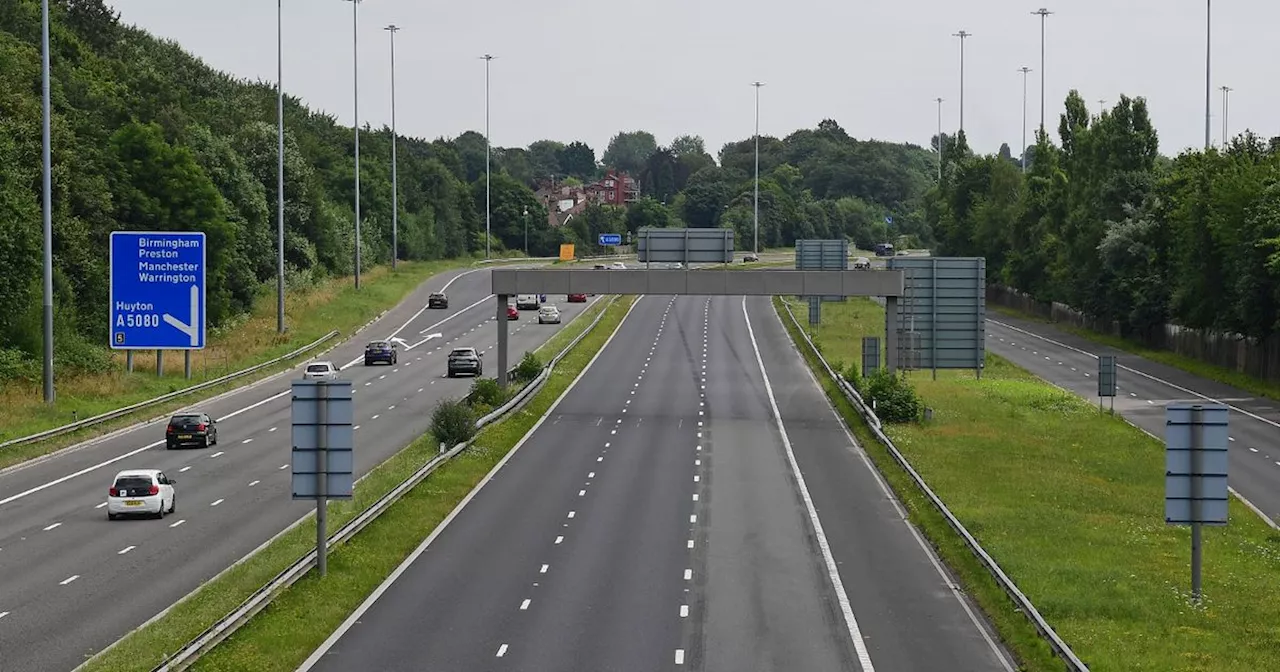 M62 crash live updates as lanes closed