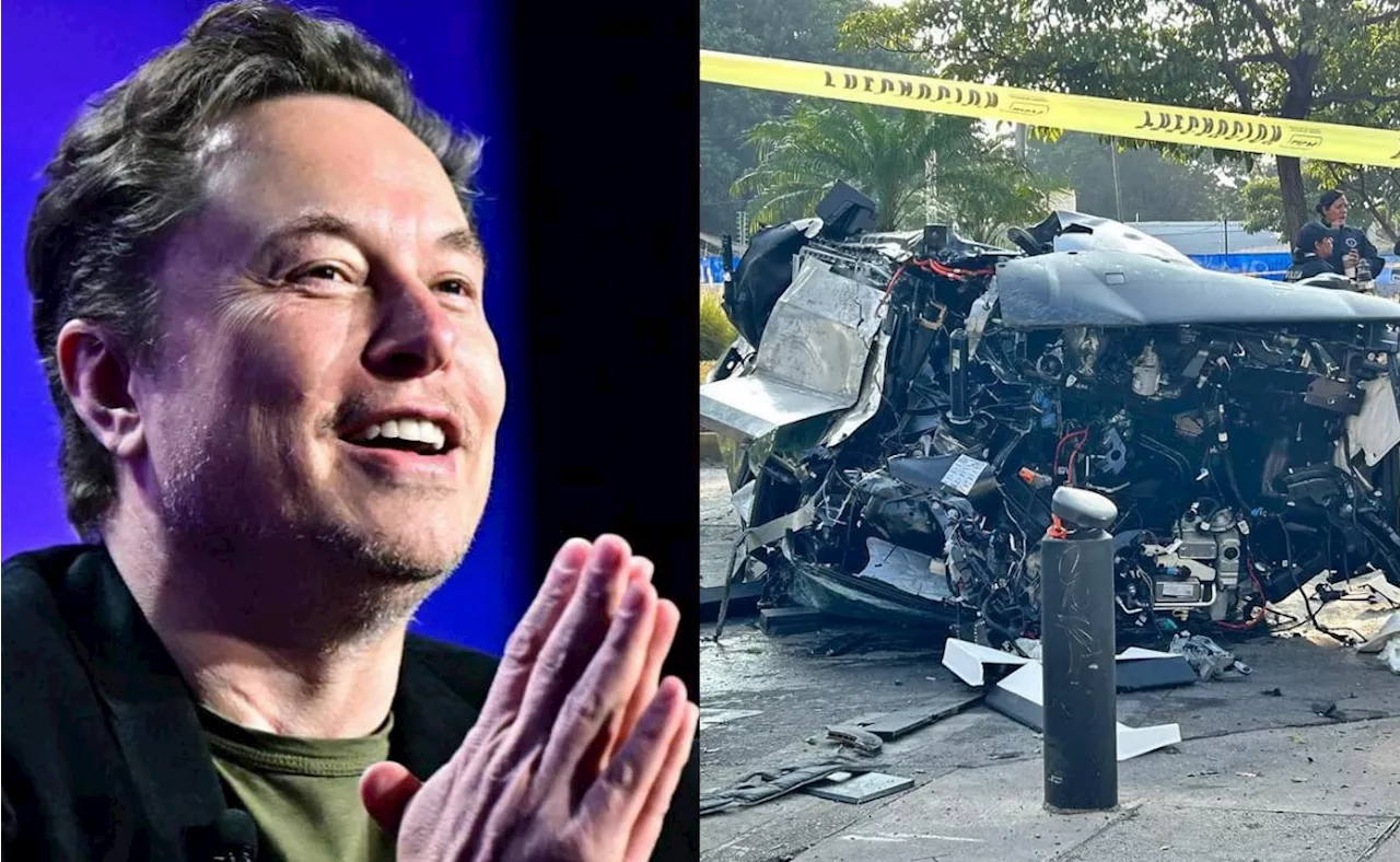 Elon Musk reacciona a Cybertruck destrozada en Guadalajara; “más resistente que una bolsa de clavos”