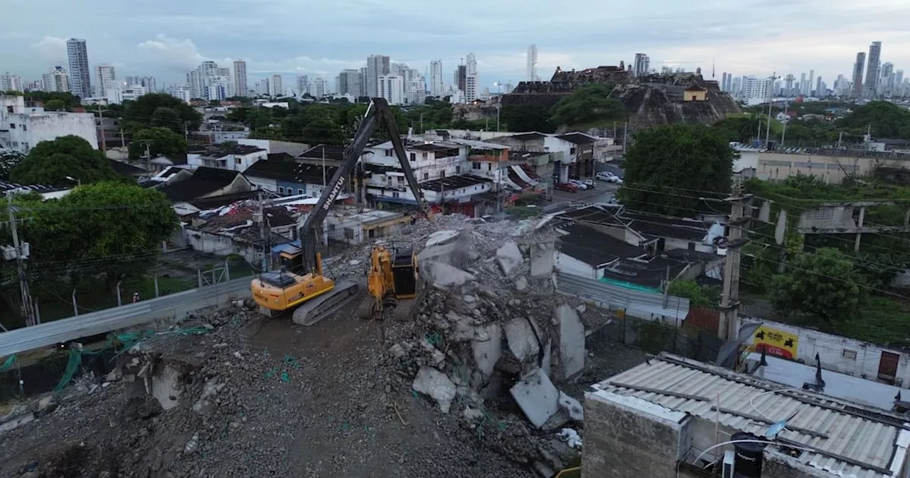 Termina la demolición de Aquarela tras 7 años de polémicas en Cartagena