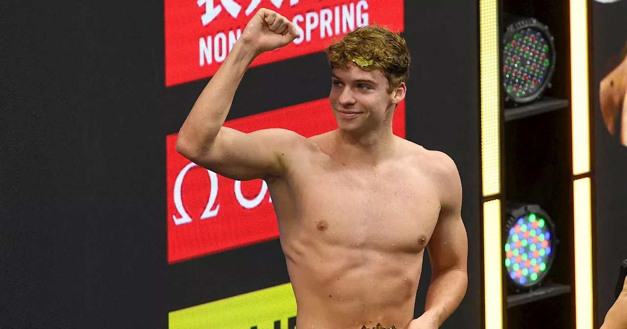 Léon Marchand, une nouvelle victoire sur le 400m 4 nages mais pas de nouveau record