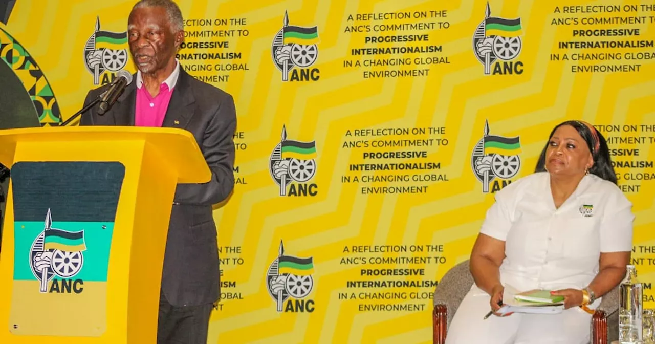 Mbeki addresses ANC's international relations subcommittee as party examines role in global forums