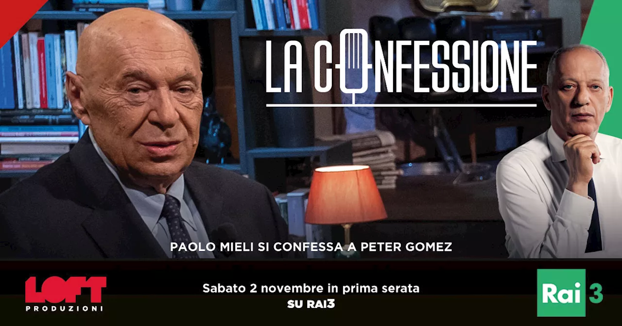 Mieli a La Confessione di Gomez (Rai3): “Scalfaro chiese rinvio pubblicazione notizia sull’invito…