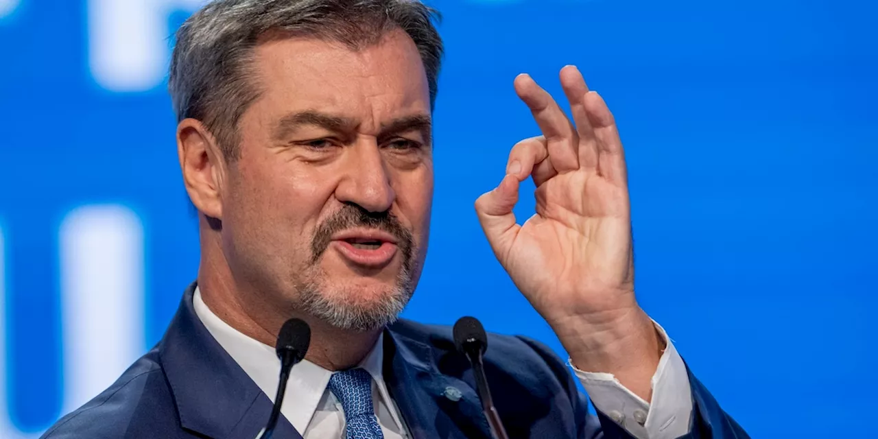 CSU-Chef Markus Söder fordert sofortige Neuwahlen: „Es ist vorbei“