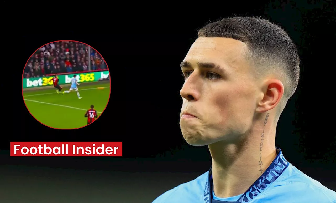 Man City fans tear into ‘fraud’ Phil Foden for what he did vs Bournemouth