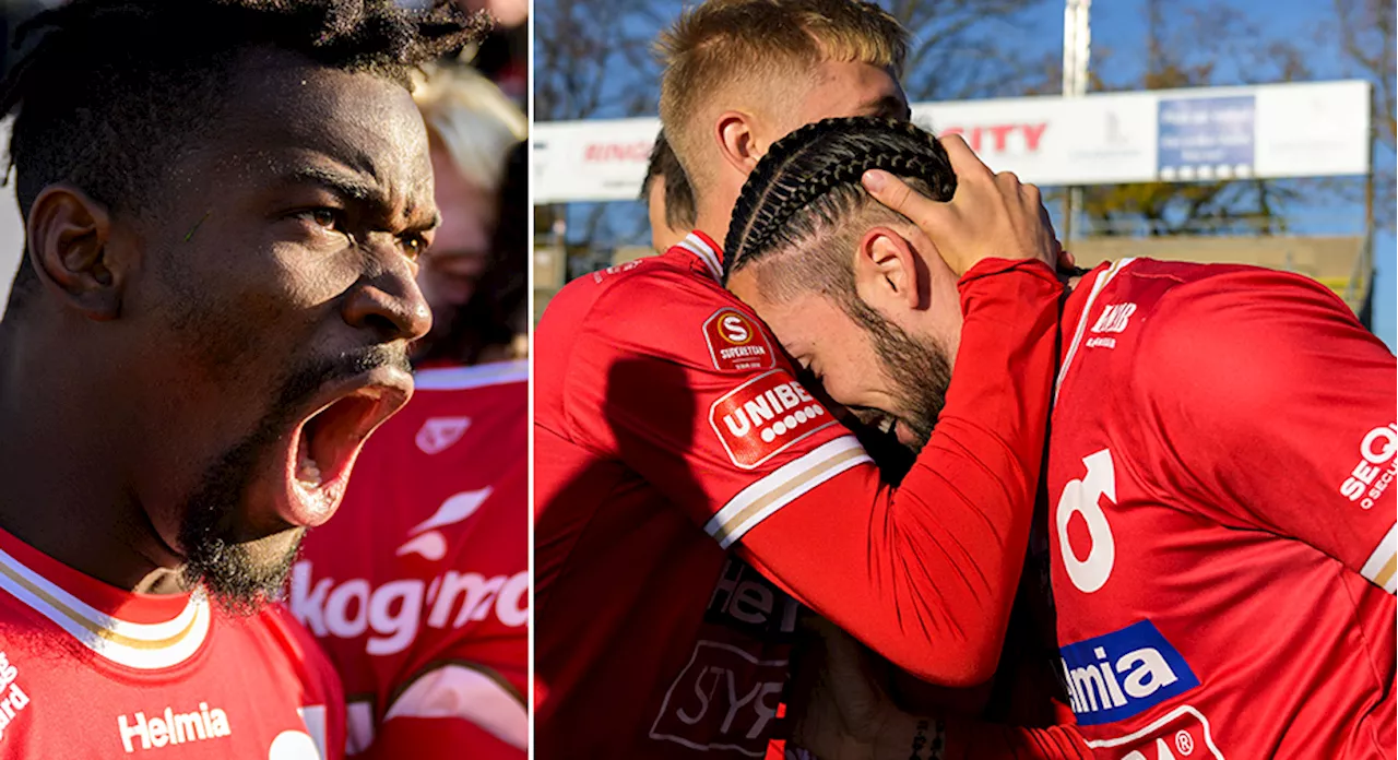 Degerfors tillbaka i allsvenskan - efter krysset i Landskrona