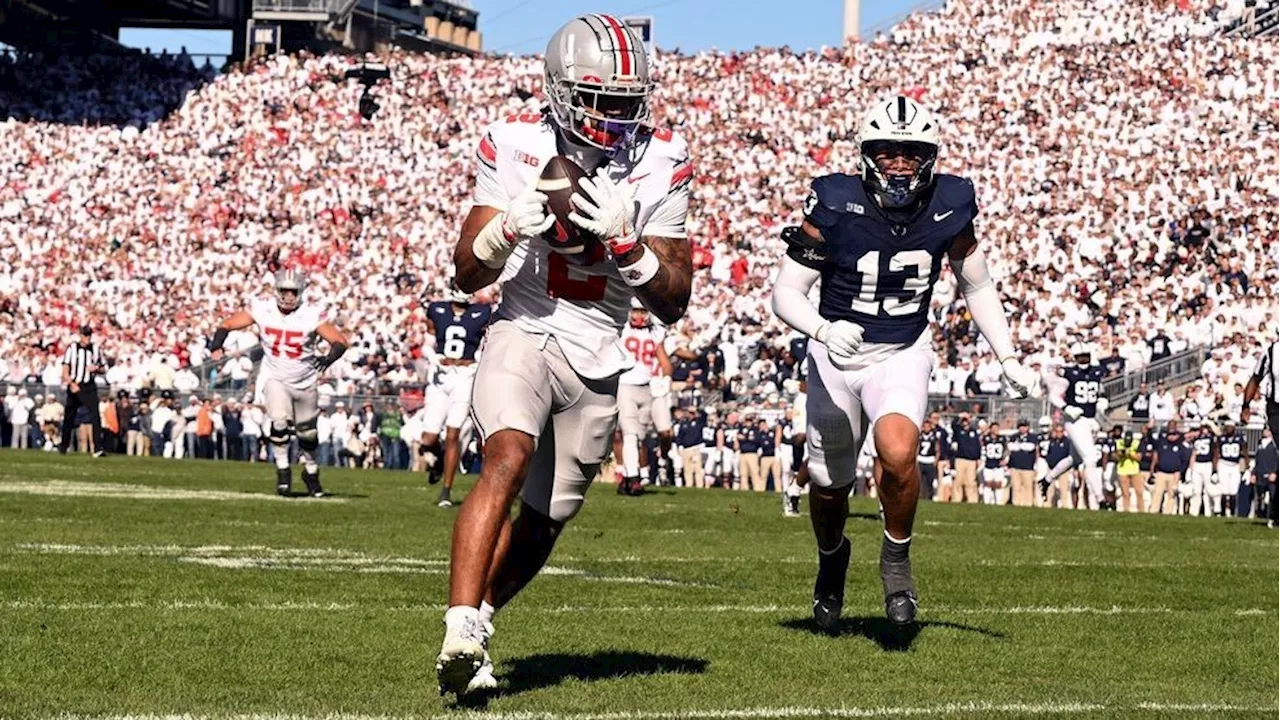 Howard throws for 2 touchdowns, No. 4 Ohio State fends off No. 3 Penn State 20-13