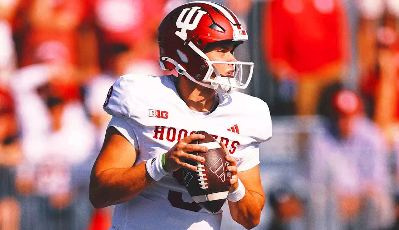 Kurtis Rourke throws 4 TDs as No. 13 Indiana beats Michigan State 47-10