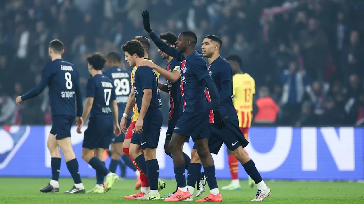 Ligue 1 : le PSG s’impose sur la plus petite des marges face à Lens