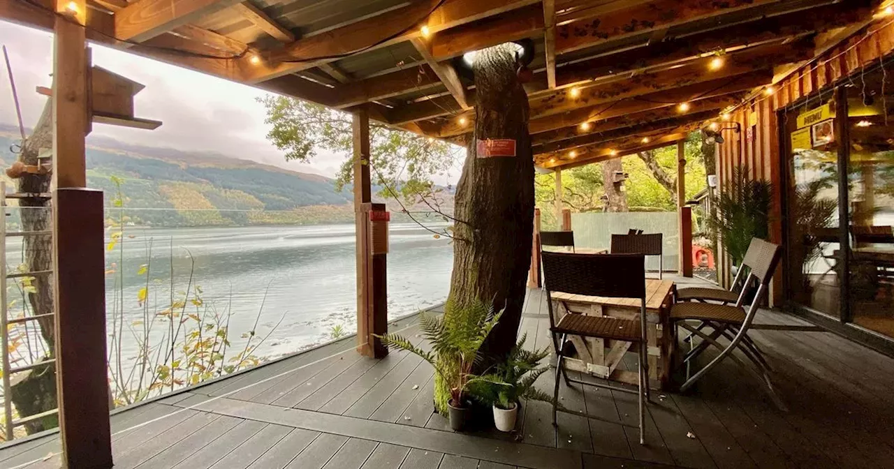 Lochside cafe an hour from Glasgow branded 'most picturesque' in Scotland