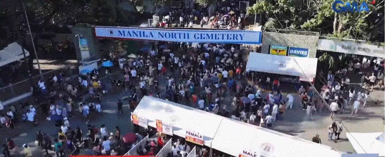 More than 2K prohibited items confiscated at Manila North Cemetery on Nov. 1