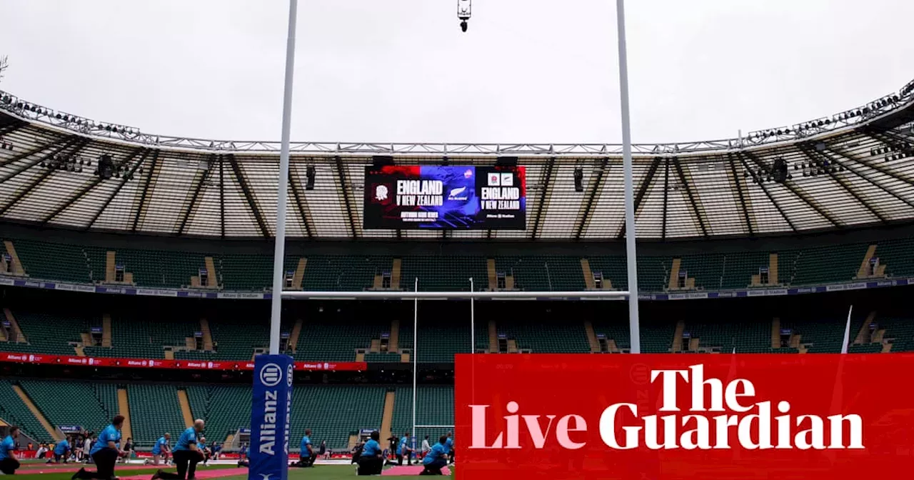 England v New Zealand Autumn Nations Series rugby union Australia