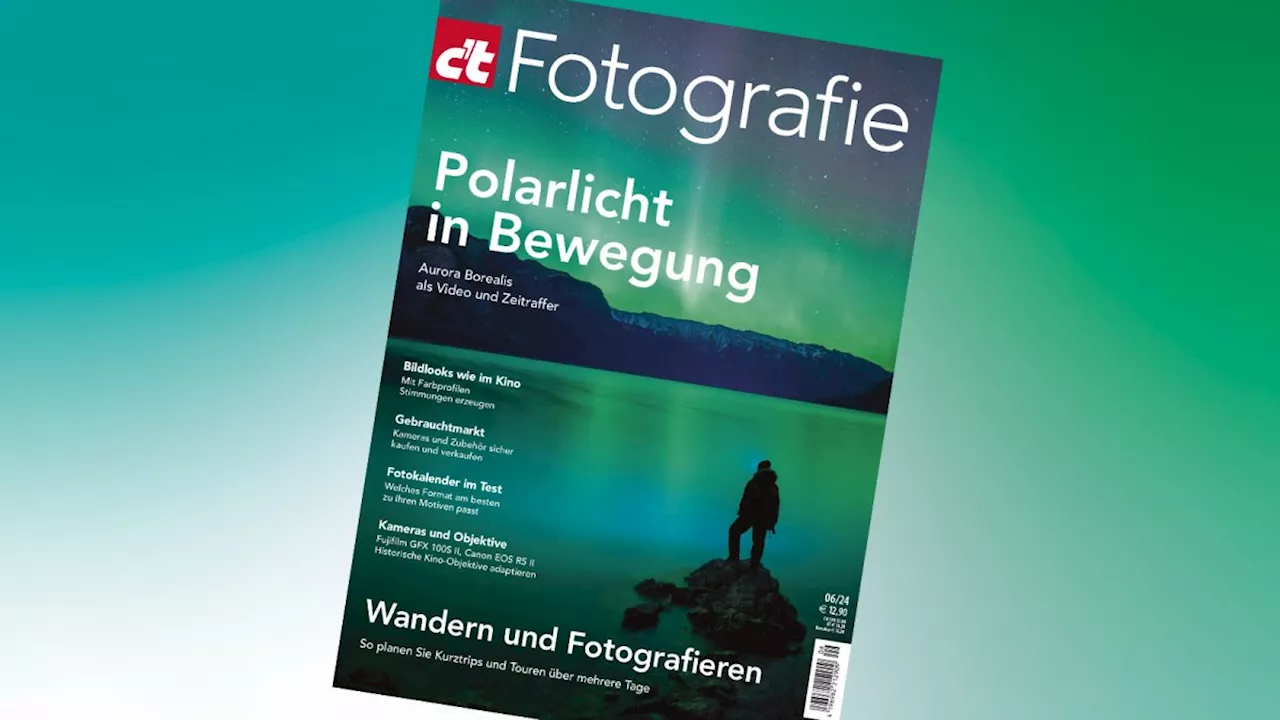 Polarlichter in Bewegtbildern festhalten – c’t Fotografie 06/2024