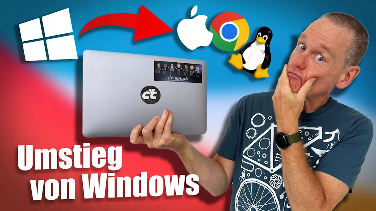Umstieg auf macOS, ChromeOS oder Linux: Hauptsache weg von Windows