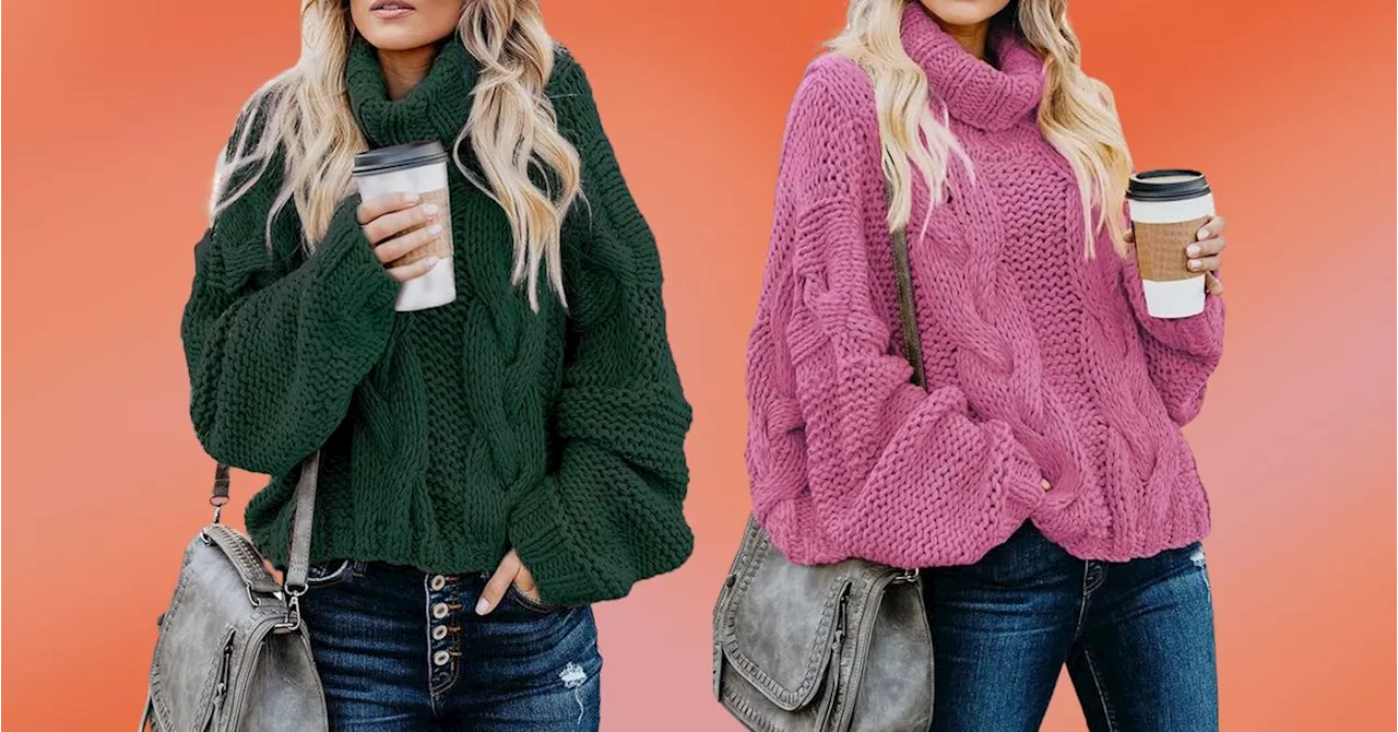 You'll Want To Live In This Cozy, Highly-Rated Amazon Sweater