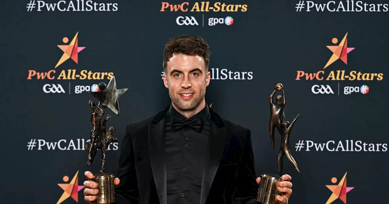 Galway star Paul Conroy on 'surreal' feeling as he scoops Footballer of the Year