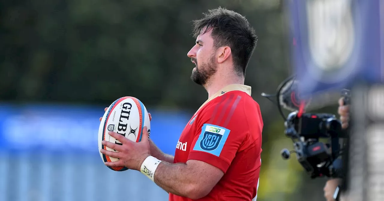 Diarmuid Barron and Munster relishing ‘special occasion’ of an All Blacks XV showdown