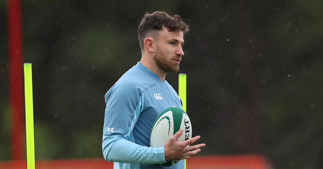 Ireland’s Hugo Keenan ready to renew rivalry with All Blacks at Aviva