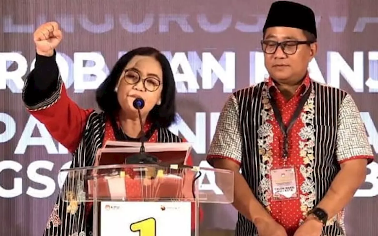 Debat Pilkada Semarang: Agustina-Iswar Janji APBD Sebesar-sebesarnya untuk Warga