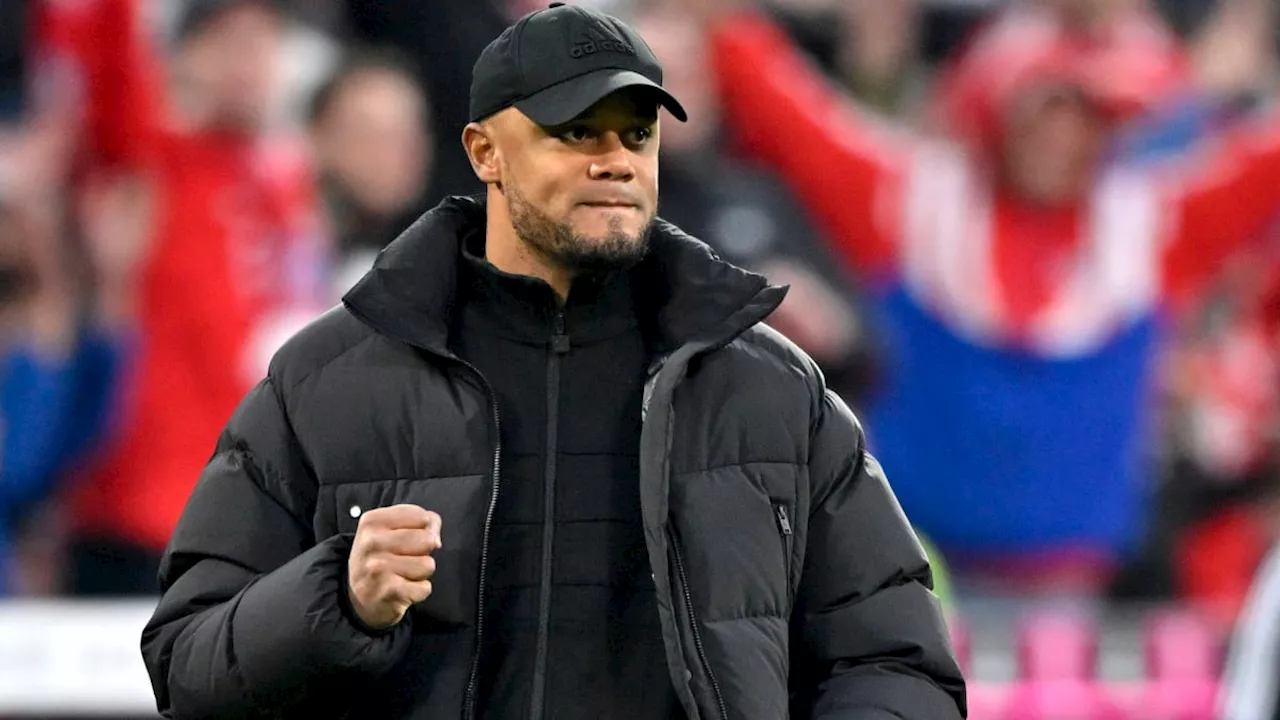 Bayern-Trainer Kompany: 'Machen das, was wir immer machen'