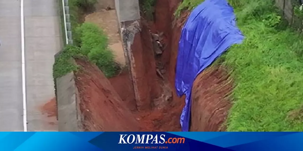 Duduk Perkara Terjadinya Longsor di Jalan Tol Serpong-Cinere