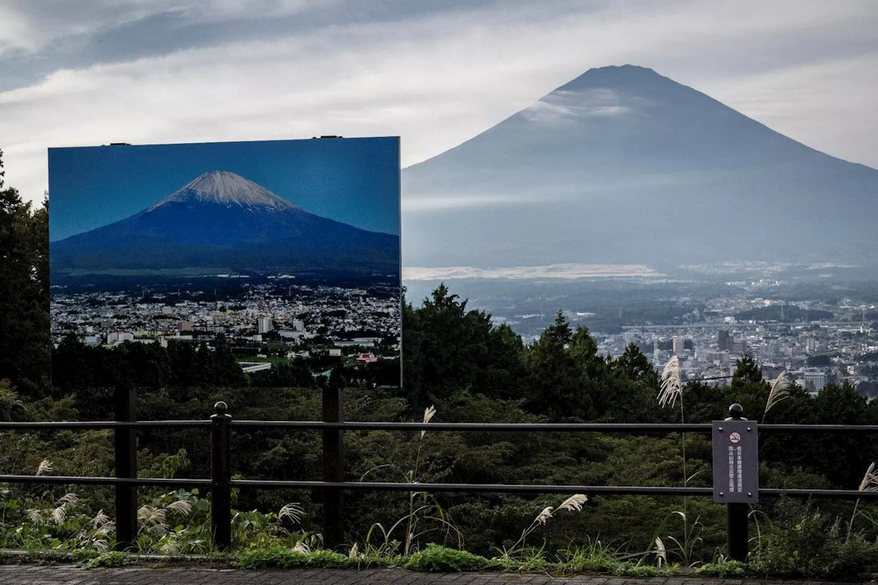 Japon: de la neige enfin annoncée sur le mont Fuji