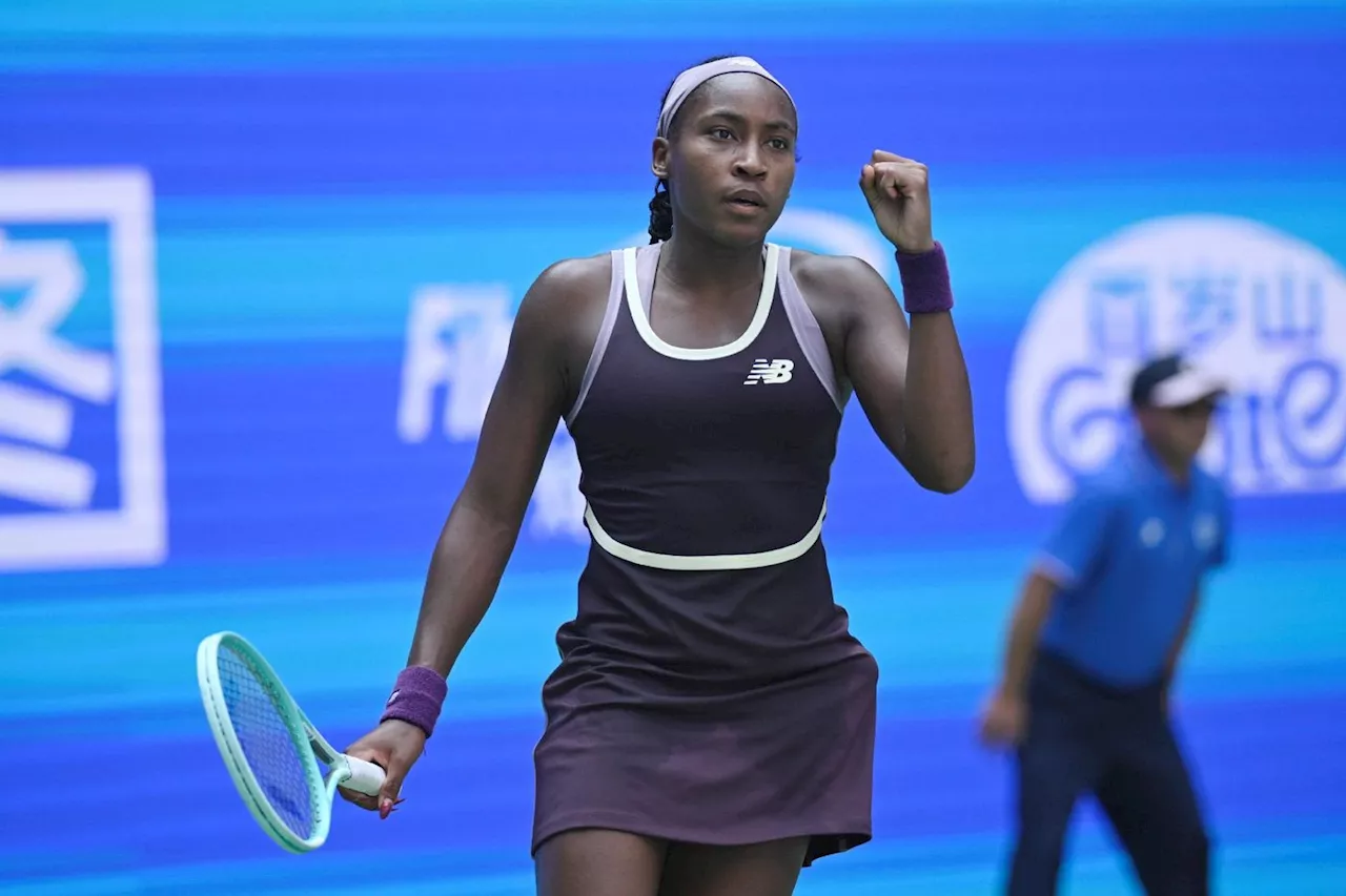 Masters féminin en Arabie saoudite: Coco Gauff admet avoir eu «des réserves»