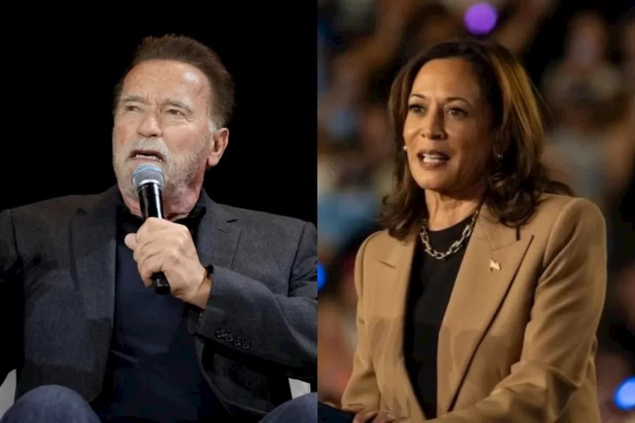 Schwarzenegger vuelve a rechazar a Trump y anuncia su voto por Kamala Harris