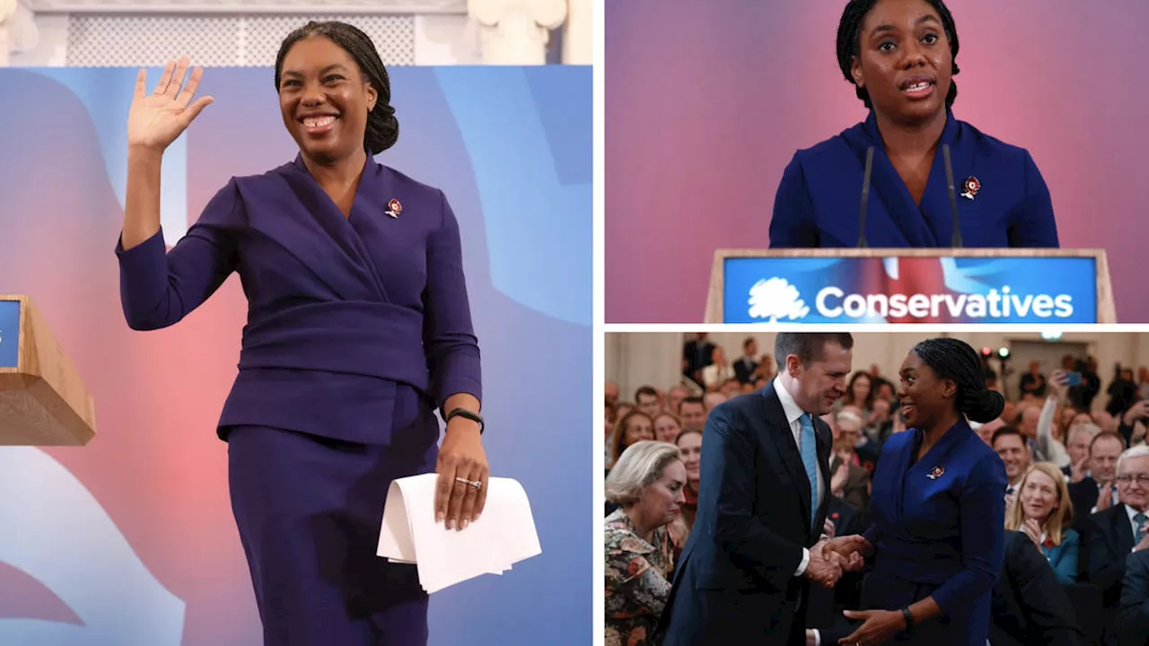 Kemi Badenoch says it is 'enormous honour' to be elected new leader of Conservative Party