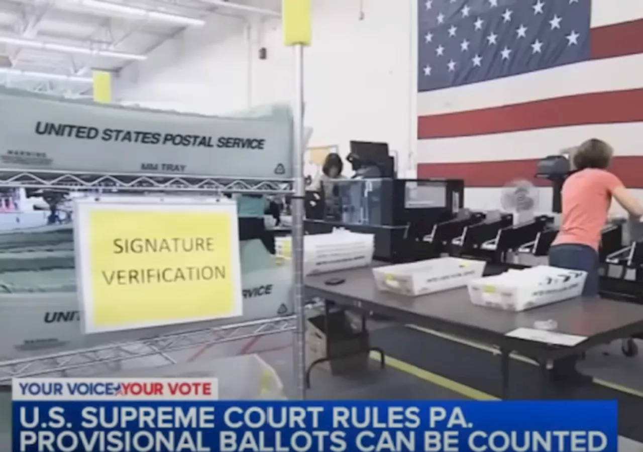 U.S. Supreme Court Allows Pennsylvania to Count Provisional Ballots