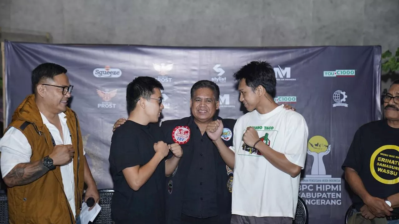 Satria Mahathir dan Gaga Muhammad Siap Bertanding di Ring Tinju Little Punch Tangerang