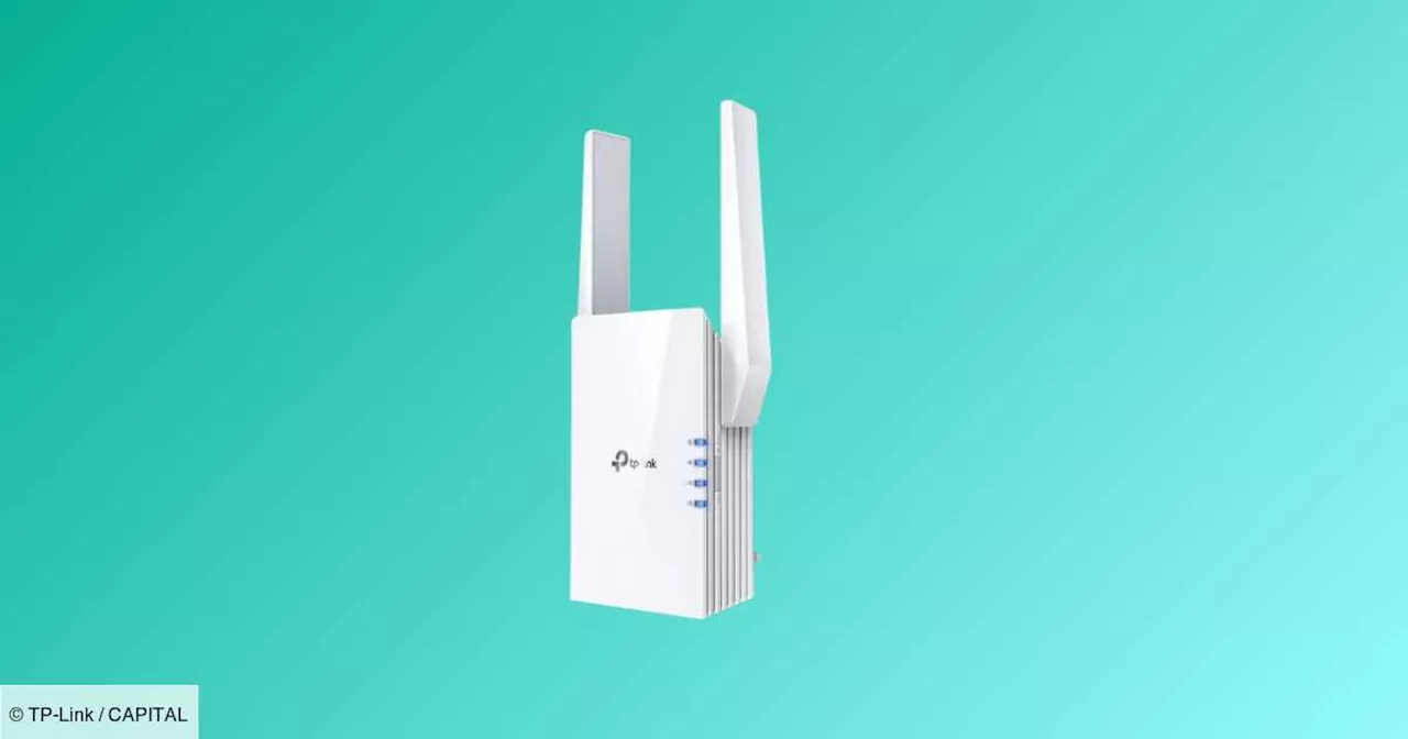 Augmentez la portée et la puissance de votre connexion Internet grâce à ce répéteur WiFi (offre à durée lim...