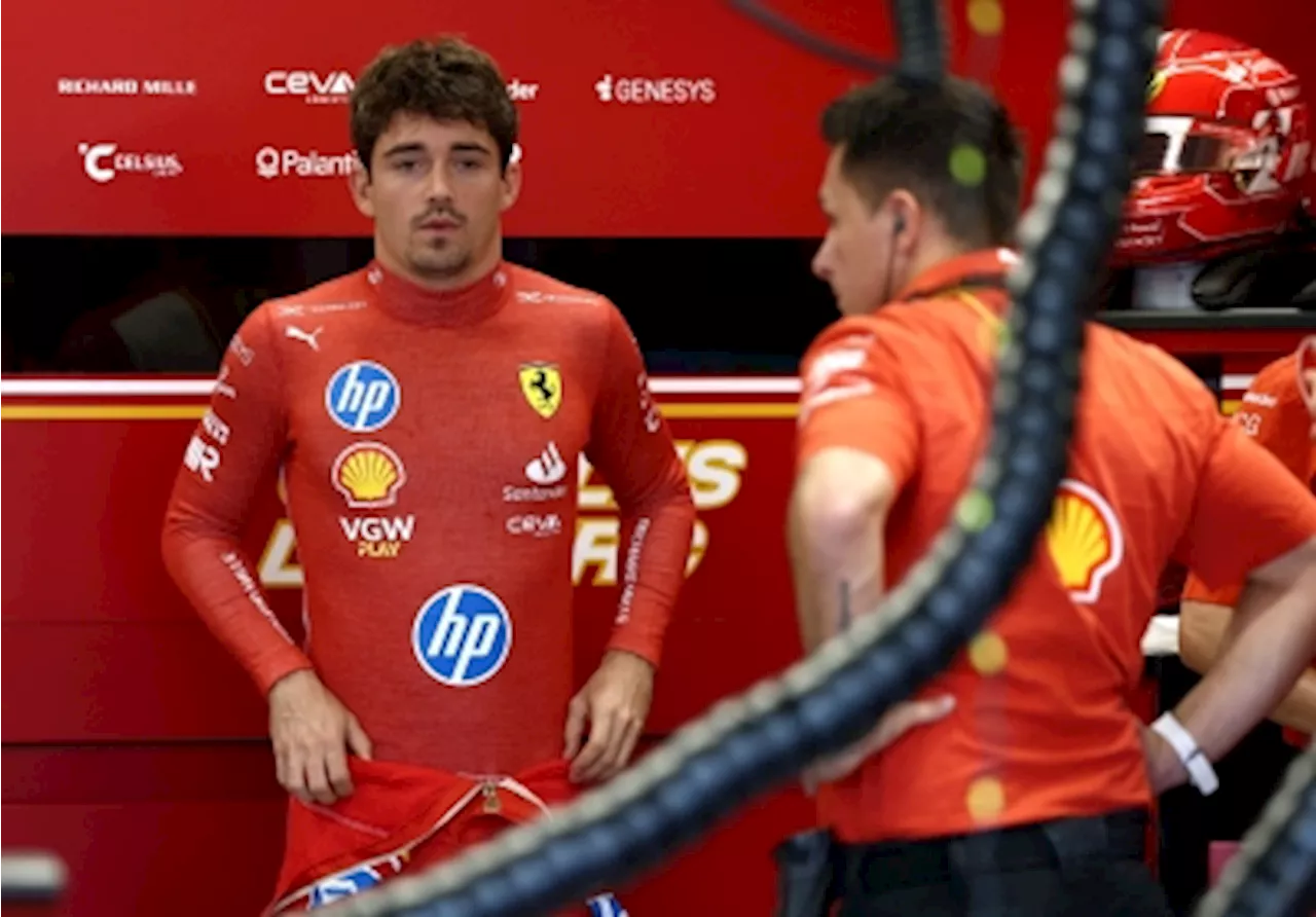 Leclerc fined RM47,000 for swearing but Formula One stewards say Verstappen was worse