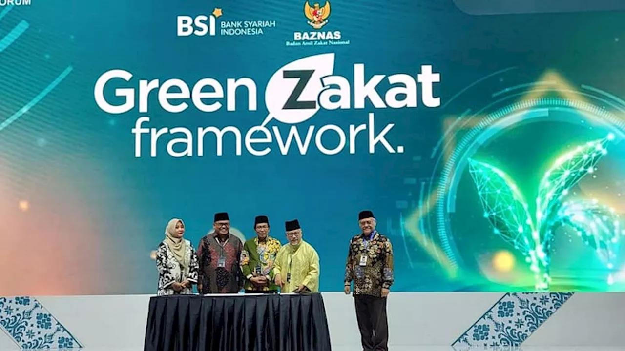 BAZNAS dan BSI Luncurkan Green Zakat Framework