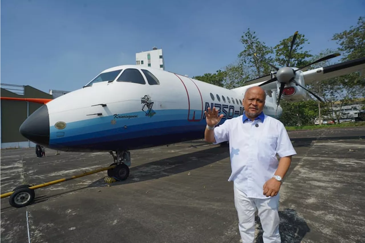 Kunjungi PT. DI, Cawagub Jabar Ilham Napak Tilas Tengok Pesawat Buatan Habibie